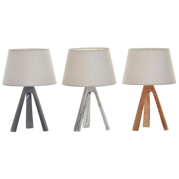 Lámpara de mesa DKD Home Decor Resina 230 V 40 W 20 x 20 x 31 cm 3 Piezas