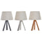 Lámpara de mesa DKD Home Decor Resina 230 V 40 W 20 x 20 x 31 cm 3 Piezas