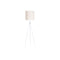Lámpara de Pie DKD Home Decor 52 x 52 x 168 cm Beige Metal Blanco 220 V 50 W