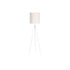 Lámpara de Pie DKD Home Decor 52 x 52 x 168 cm Beige Metal Blanco 220 V 50 W