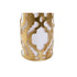 Lámpara de mesa DKD Home Decor Blanco Dorado PVC Metal 60 W 220 V 40,5 x 40,5 x 74,5 cm
