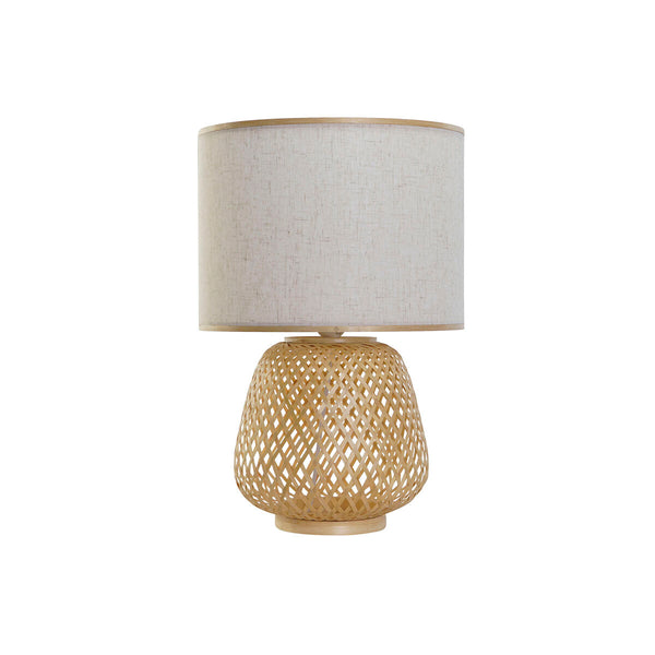 Lámpara de mesa DKD Home Decor Marrón Natural Bambú 50 W 220 V 32 x 32 x 49 cm