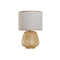 Lámpara de mesa DKD Home Decor Marrón Natural Bambú 50 W 220 V 32 x 32 x 49 cm