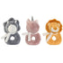 Peluche Home ESPRIT Amarillo Azul Rosa Infantil 13 x 5 x 17 cm (3 Unidades)