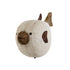 Figura Decorativa Home ESPRIT Blanco Natural Pez 24 x 10 x 33 cm
