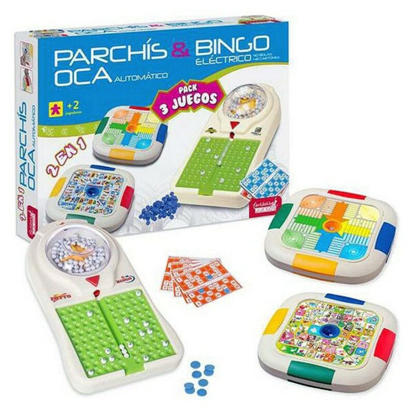 Juego de Mesa 3 in 1 Juinsa 96828 1