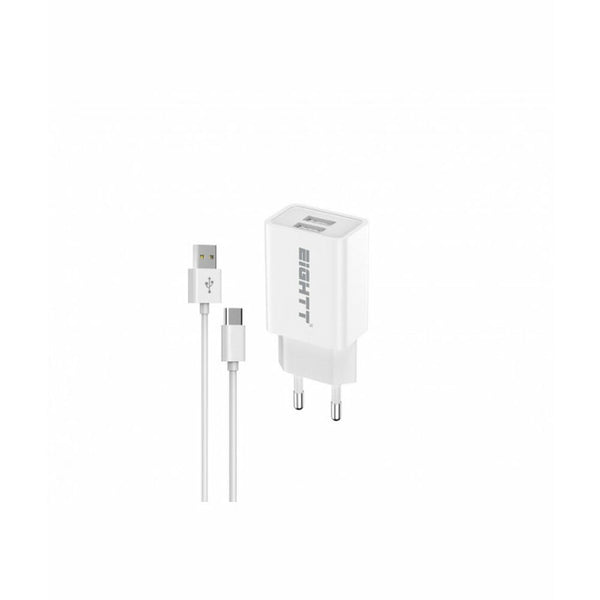 Cargador de Pared Eightt ECW-C Blanco