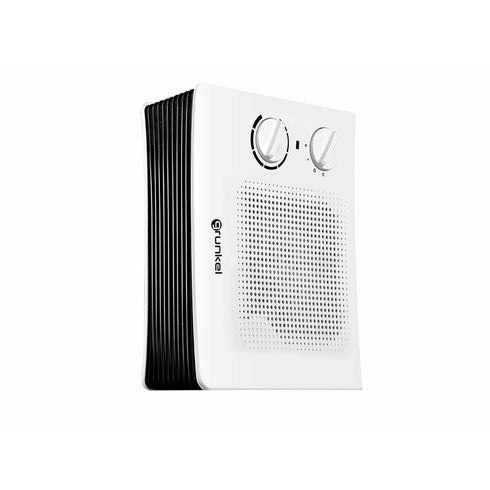 Calefactor Portátil Grunkel 2000 W 220-240 V 2 Posiciones Blanco Gris 1500 W