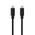 Cable USB C NANOCABLE 10.01.4100 Negro 50 cm