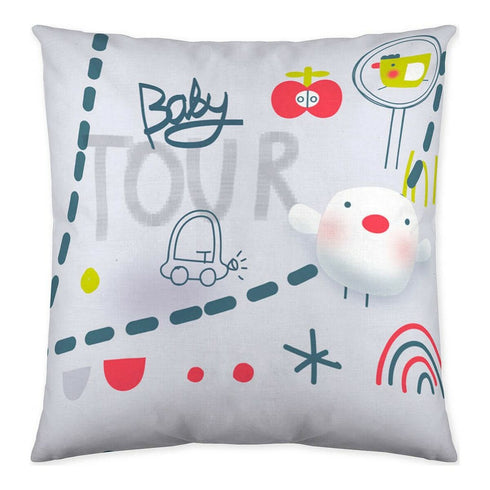 Funda de cojín Cool Kids Rabbit (50 x 50 cm)