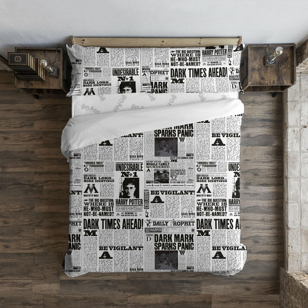 Funda Nórdica Harry Potter Dark Times Multicolor 260 x 240 cm Cama de 180