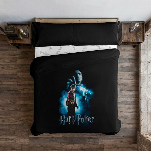 Funda Nórdica Harry Potter vs Voldemort Multicolor 220 x 220 cm Cama de 135/140