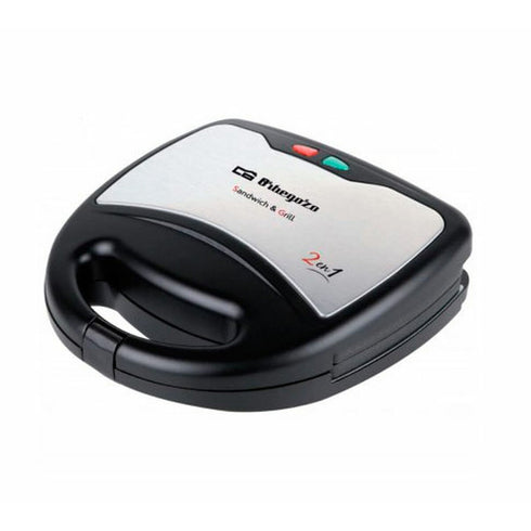 Sandwichera Orbegozo SW7250 Negro 750 W