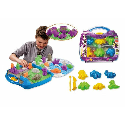 Arena Mágica Maletín 8 Piezas Dinosaurios
