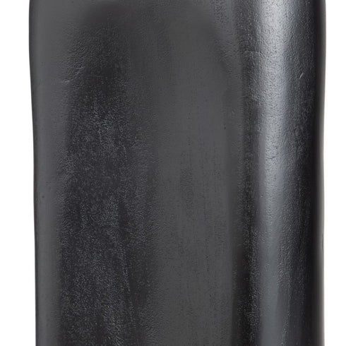 Jarrón 23 x 7 x 45 cm Negro Metal