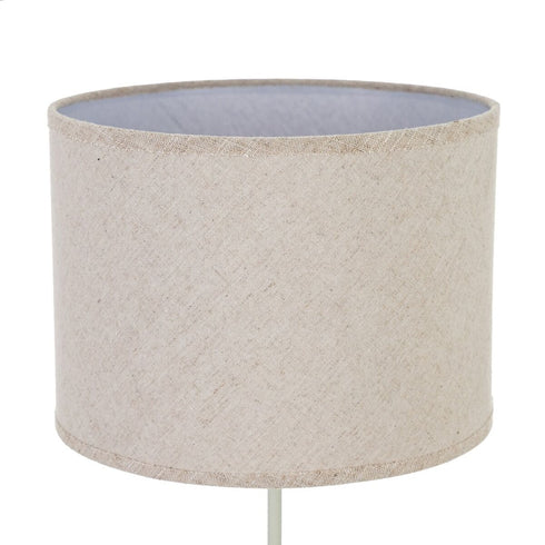 Lámpara de mesa Blanco Lino Hierro 60 W 220 V 240 V 220-240 V 25 x 25 x 63,5 cm