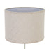 Lámpara de mesa Blanco Lino Hierro 60 W 220 V 240 V 220-240 V 25 x 25 x 63,5 cm