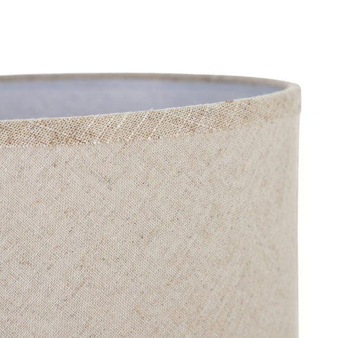 Lámpara de mesa Blanco Lino Hierro 60 W 220 V 240 V 220-240 V 25 x 25 x 63,5 cm