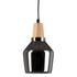 Lámpara de Techo Cristal Metal / Cristal Gris Metal 220 V 240 V 14 x 14 x 24 cm