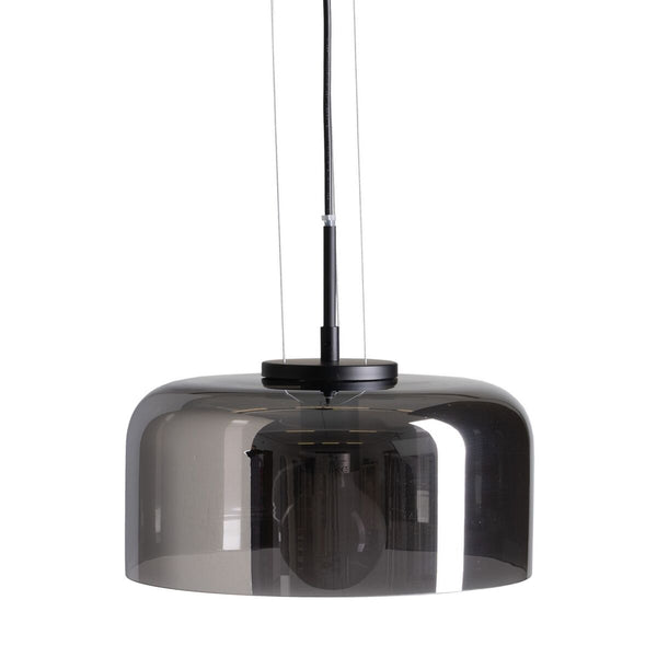 Lámpara de Techo Hierro/Cristal Cristal Gris 220 V 240 V 30 x 30 x 120 cm