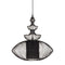 Lámpara de Techo 44,5 x 44,5 x 49 cm Ø 44,5 cm Negro Hierro