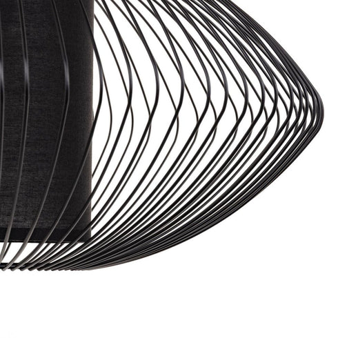 Lámpara de Techo 44,5 x 44,5 x 49 cm Ø 44,5 cm Negro Hierro