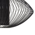 Lámpara de Techo 44,5 x 44,5 x 49 cm Ø 44,5 cm Negro Hierro