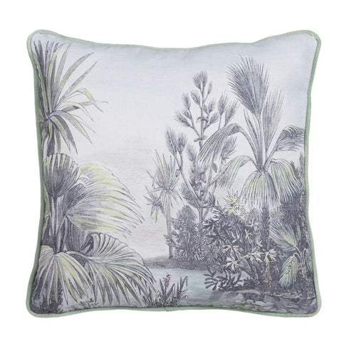 Cojín Palmeras 45 x 45 cm 100 % algodón