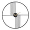 Reloj de Pared Negro Metal 60 x 5 x 60 cm