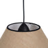 Lámpara de Techo Blanco Negro Natural Hierro Plástico 220-240 V 32 x 16 x 26 cm