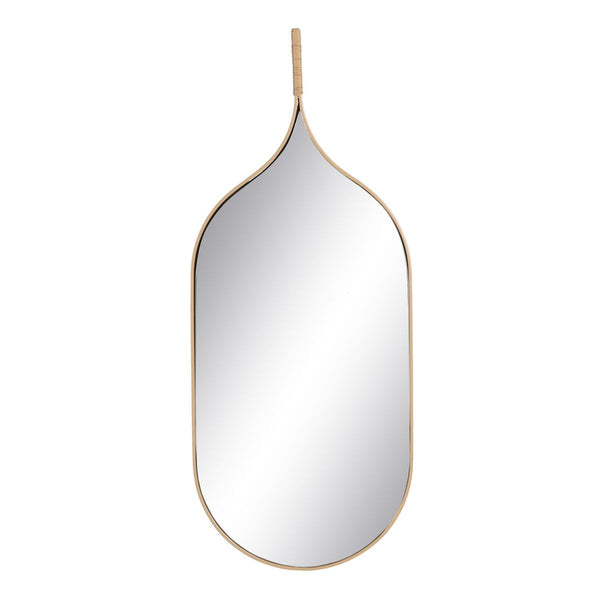 Espejo de pared Natural Cristal Madera MDF 37 x 2 x 90 cm