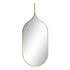 Espejo de pared Natural Cristal Madera MDF 37 x 2 x 90 cm