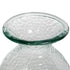 Florero WE CARE Beige vidrio reciclado 20 x 20 x 24,5 cm