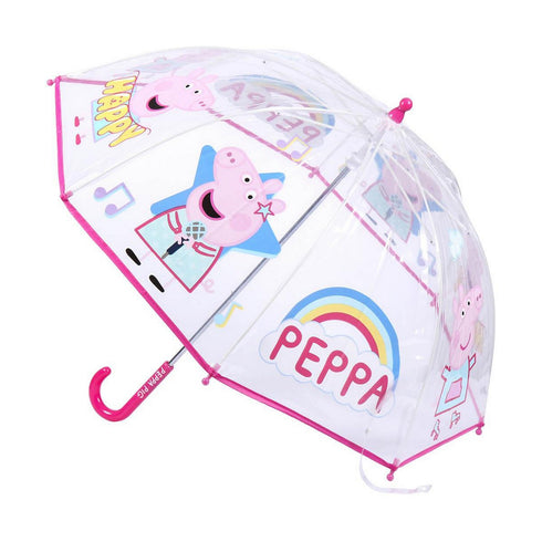 Paraguas Peppa Pig 45 cm Rosa (Ø 71 cm)