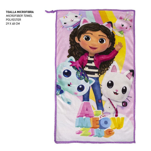 Set de Aseo Infantil para Viaje Gabby's Dollhouse 4 Piezas Rosa