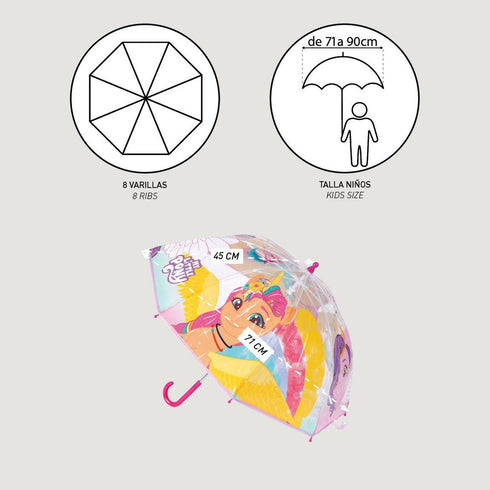 Paraguas My Little Pony Ø 71 cm Lila