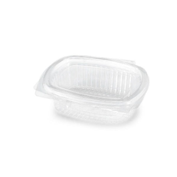 Recipiente Conservador de Alimentos Algon 250 ml Transparente Reutilizable 14 x 11 x 4,5 cm Ovalado 5 Unidades