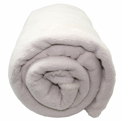 Manta Naturals Marfil 130 x 180 cm