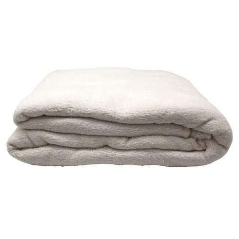 Manta Naturals Marfil 130 x 180 cm