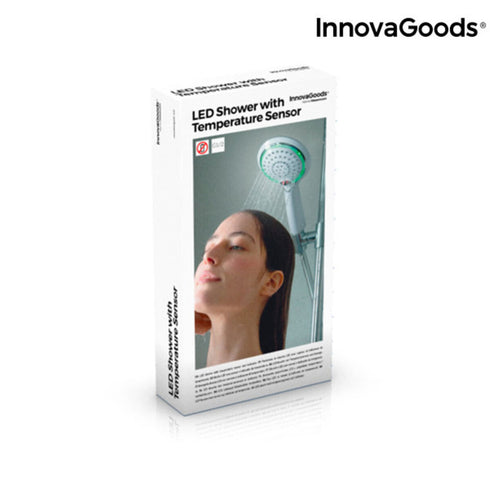 Ducha LED con Sensor e Indicador de Temperatura InnovaGoods