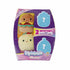 Set de peluches Mini Squishmallows 4 Piezas 5 cm