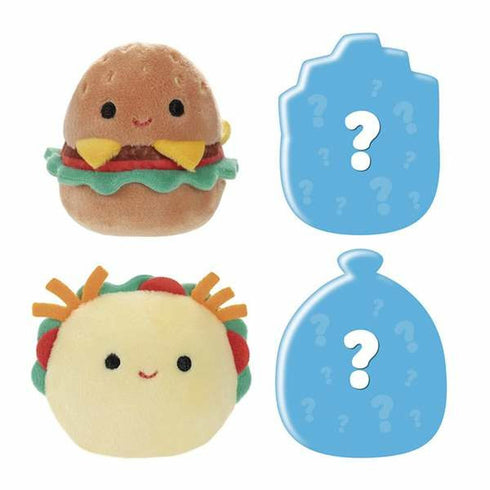 Set de peluches Mini Squishmallows 4 Piezas 5 cm