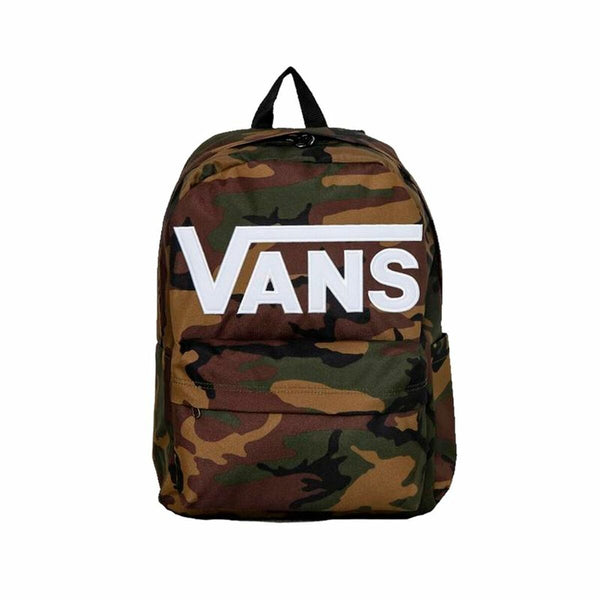 Mochila Casual Vans Old Skool Drop V Classic Camo Marrón