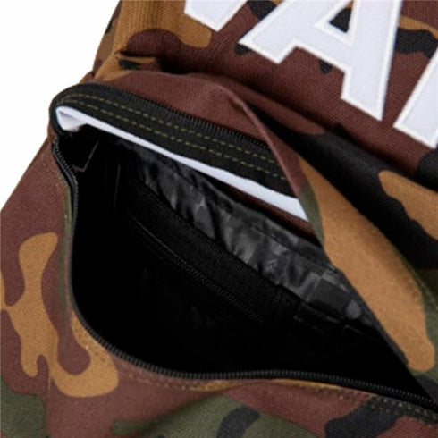 Mochila Casual Vans Old Skool Drop V Classic Camo Marrón