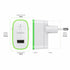 Cargador de Pared Belkin F8M886VF04-WHT Blanco Blanco/Verde