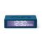 Reloj Despertador Lexon Reversible Azul ABS