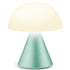 Lámpara de mesa Lexon Mina Batería recargable LED Menta ABS