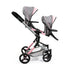 Carrito para Muñecas Reig Gris 81 cm Gemelar