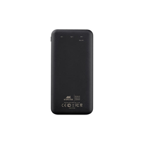 Powerbank Rivacase VA2137 10.000 mAh Negro 10000 mAh