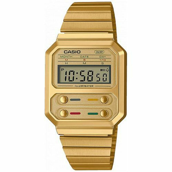 Reloj Unisex Casio A100WEG-9AEF LED